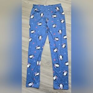 Girls Penguin Leggings